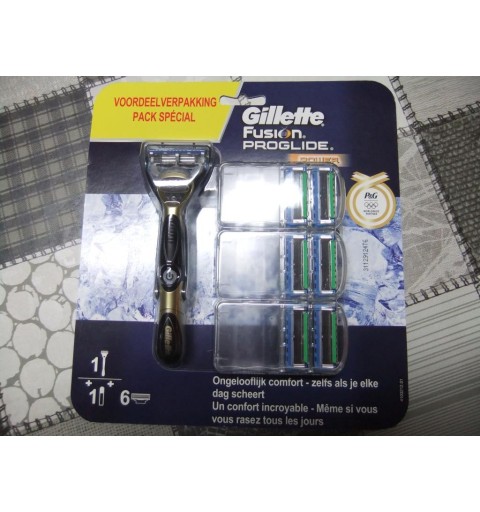 strijd feedback werkzaamheid Gillette Fusion Proglide power houder + 7 mesjes